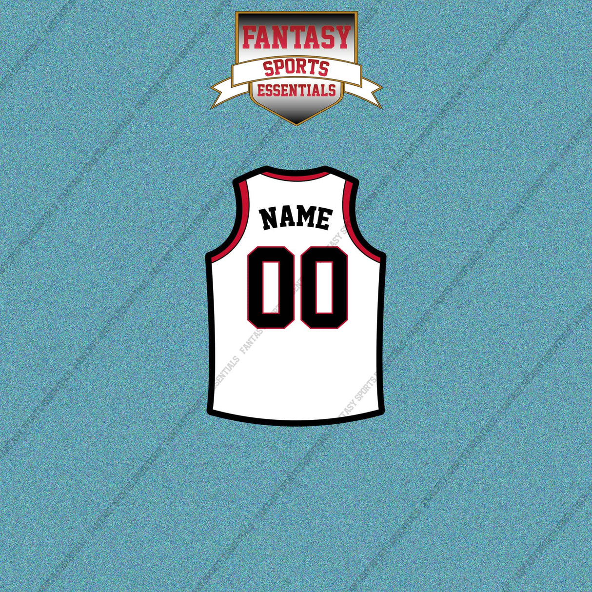 Portland Trail Blazers Personalized Current Away Jersey Car Decals