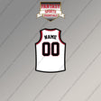 Portland Trail Blazers Personalized Current Away Jersey Magnets