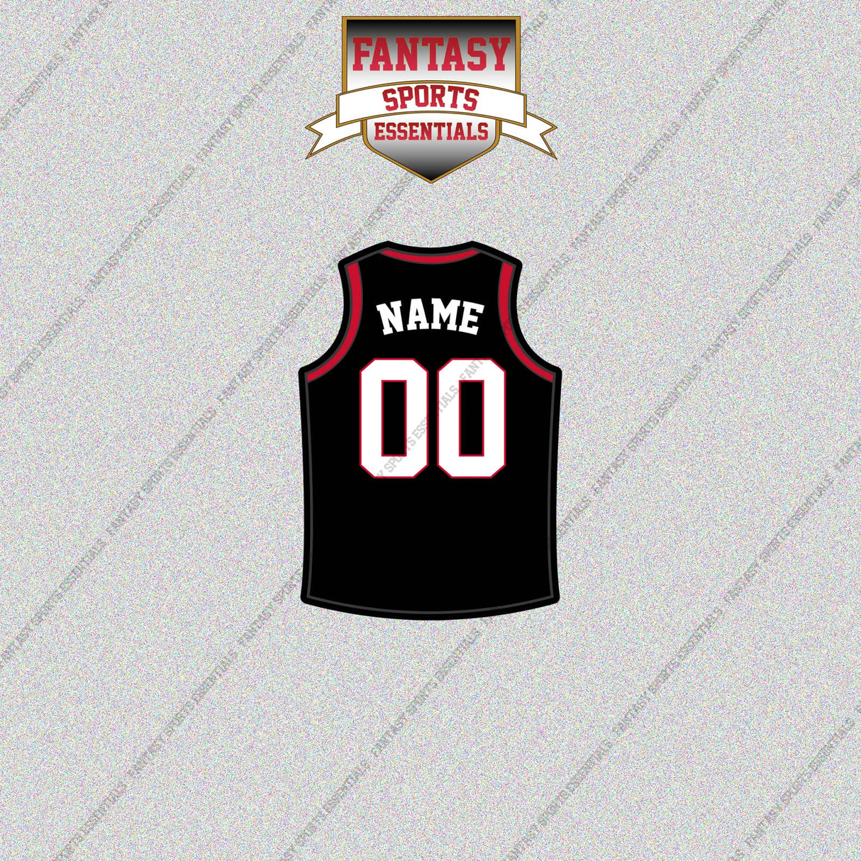 Portland Trail Blazers Personalized Current Home Jersey Glossy Stickers