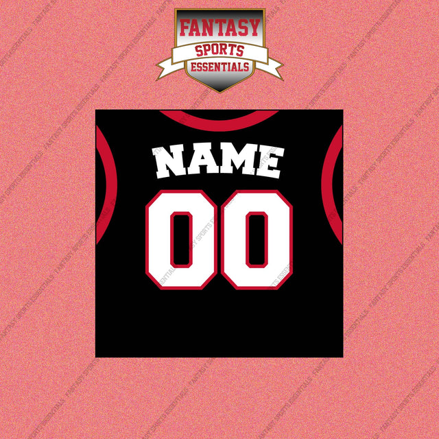 Portland Trail Blazers Personalized Current Home Jersey Wall Art Prints