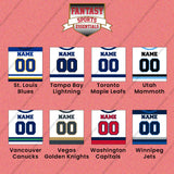 Pro Hockey Personalized Current Away Jersey Wall Art Prints (N-W) (Enter Your Name and Number) Page 2