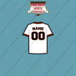 San Francisco Giants Personalized Current Home Jersey Car Decals