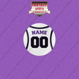 Sacramento Kings Personalized Current Away Jersey Buttons