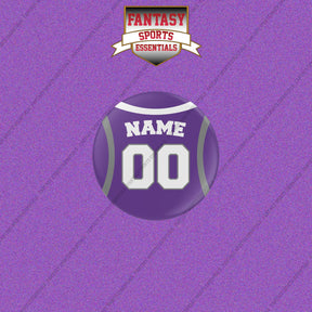 Sacramento Kings Personalized Current Home Jersey Buttons