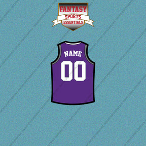 Sacramento Kings Personalized Current Home Jersey Car Decals