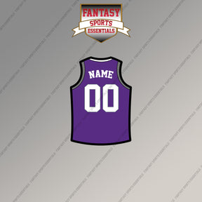Sacramento Kings Personalized Current Home Jersey Magnets