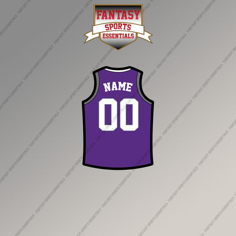 Sacramento Kings Personalized Current Home Jersey Magnets