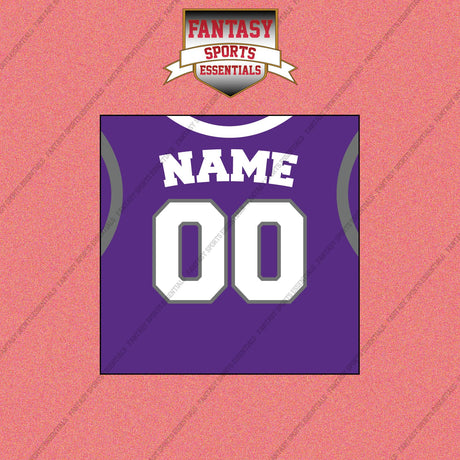 Sacramento Kings Personalized Current Home Jersey Wall Art Prints