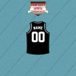 San Antonio Spurs Personalized Current Home Jersey Car Decals