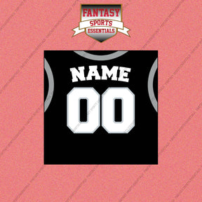 San Antonio Spurs Personalized Current Home Jersey Wall Art Prints