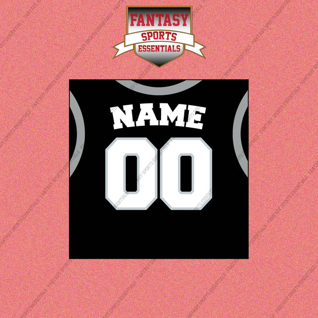 San Antonio Spurs Personalized Current Home Jersey Wall Art Prints