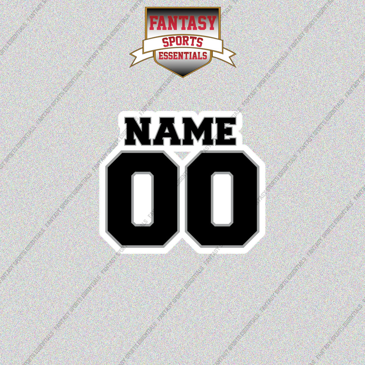 San Antonio Spurs Personalized Current Name and Number Glossy Stickers