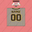 San Diego Padres Personalized Current Away Jersey Wall Art Prints