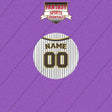 San Diego Padres Personalized Current Home Jersey Buttons