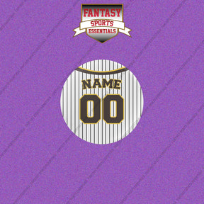 San Diego Padres Personalized Current Home Jersey Buttons
