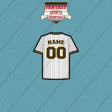 San Diego Padres Personalized Current Home Jersey Car Decals