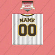 San Diego Padres Personalized Current Home Jersey Wall Art Prints