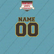 San Diego Padres Personalized Current Name and Number Car Decals