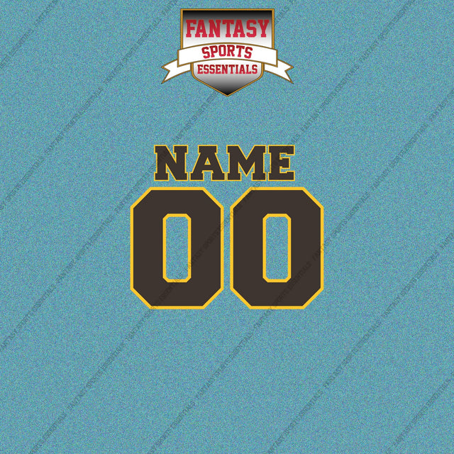 San Diego Padres Personalized Current Name and Number Car Decals