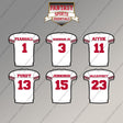 San Francisco 49ers 2025 Away Jersey Magnets (Choose Your Player) Page 1