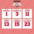 San Francisco 49ers 2025 Away Jersey Wall Art Prints (Choose Your Player) Page 1
