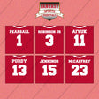 San Francisco 49ers 2025 Home Jersey Wall Art Prints (Choose Your Player) Page 1