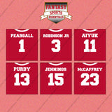 San Francisco 49ers 2025 Home Jersey Wall Art Prints (Choose Your Player) Page 1