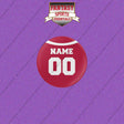 San Francisco 49ers Personalized Current Home Jersey Buttons
