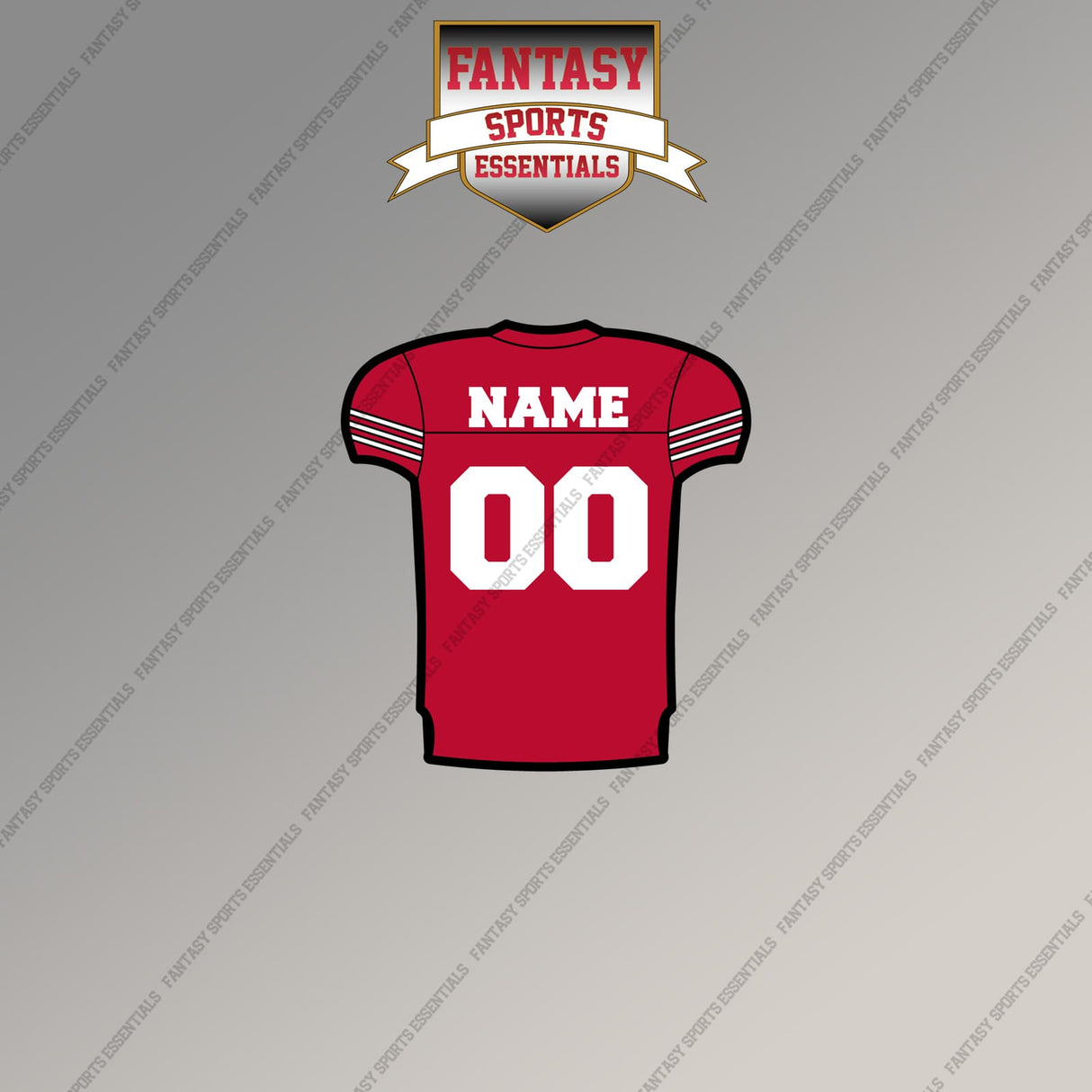 San Francisco 49ers Personalized Current Home Jersey Magnets