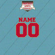 San Francisco 49ers Personalized Current Name and Number Car Decals