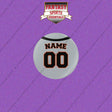 San Francisco Giants Personalized Current Away Jersey Buttons