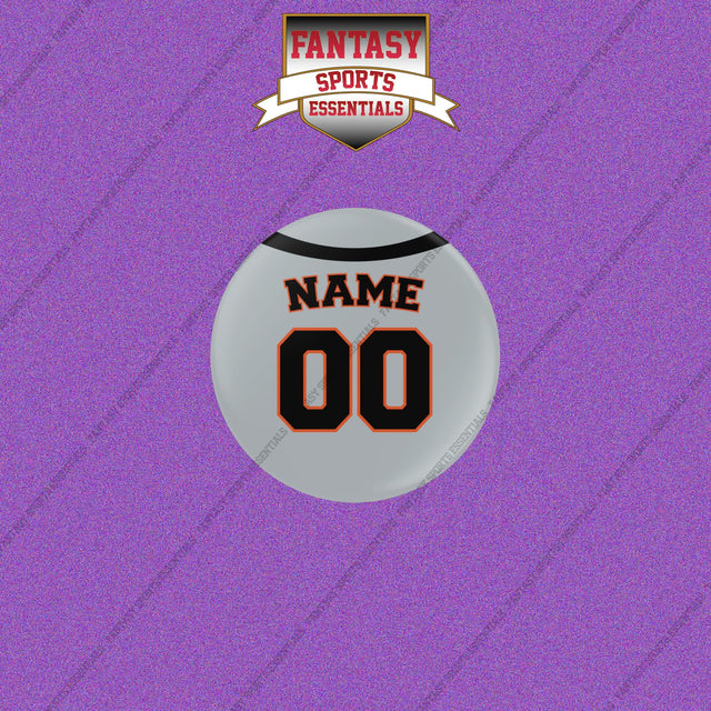San Francisco Giants Personalized Current Away Jersey Buttons
