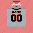 San Francisco Giants Personalized Current Away Jersey Wall Art Prints