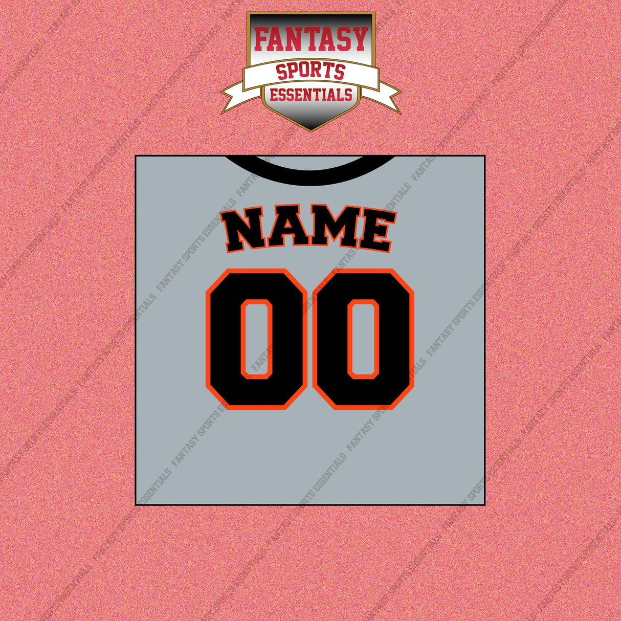 San Francisco Giants Personalized Current Away Jersey Wall Art Prints