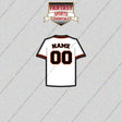 San Francisco Giants Personalized Current Home Jersey Glossy Stickers