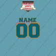 San Jose Sharks Personalized Current Name and Number Car Decals