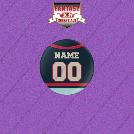 Seattle Kraken Personalized Current Home Jersey Buttons