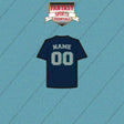 Seattle Mariners Personalized Current Away Jersey Car Decals
