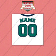 Seattle Mariners Personalized Current Home Jersey Wall Art Prints
