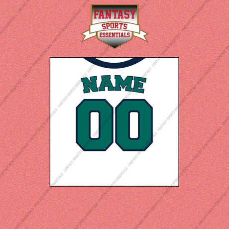 Seattle Mariners Personalized Current Home Jersey Wall Art Prints