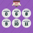 Seattle Seahawks 2025 Away Jersey Button Pins (Choose Your Player) Page 1