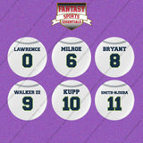 Seattle Seahawks 2025 Away Jersey Button Pins (Choose Your Player) Page 1