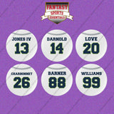 Seattle Seahawks 2025 Away Jersey Button Pins (Choose Your Player) Page 2