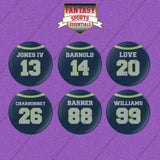 Seattle Seahawks 2025 Home Jersey Button Pins (Choose Your Player) Page 2