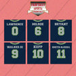 Seattle Seahawks 2025 Home Jersey Wall Art Prints (Choose Your Player) Page 1