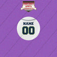 Seattle Seahawks Personalized Current Away Jersey Buttons