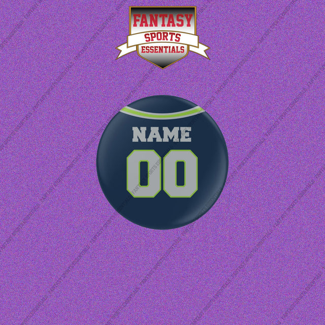 Seattle Seahawks Personalized Current Home Jersey Buttons