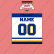 St. Louis Blues Personalized Current Away Jersey Wall Art Prints