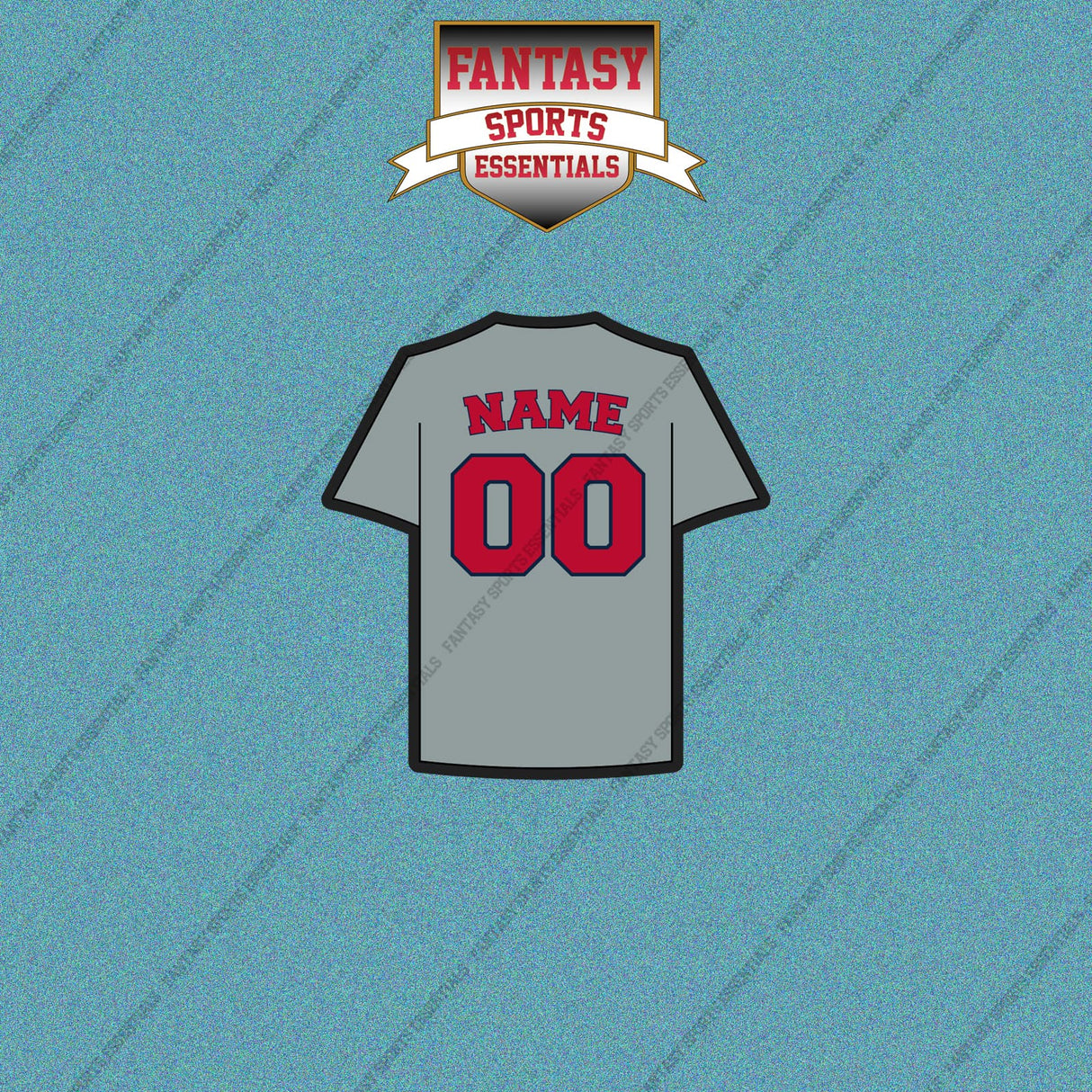 St. Louis Cardinals Personalized Current Away Jersey Car Decals