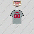 St. Louis Cardinals Personalized Current Away Jersey Glossy Stickers